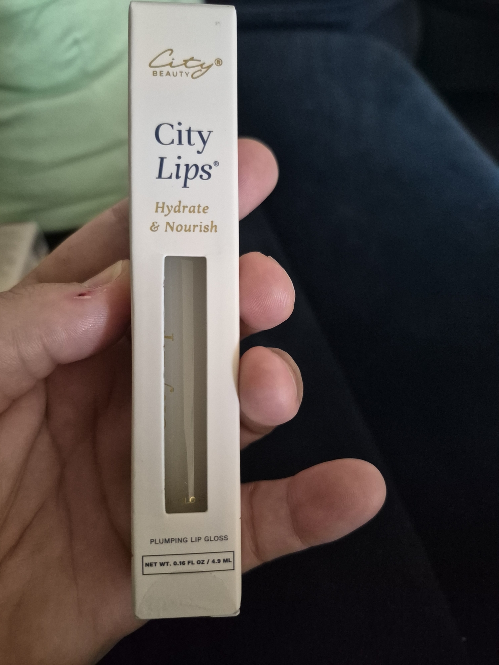 City Beauty City Lips Plumping Lip Gloss - Clear